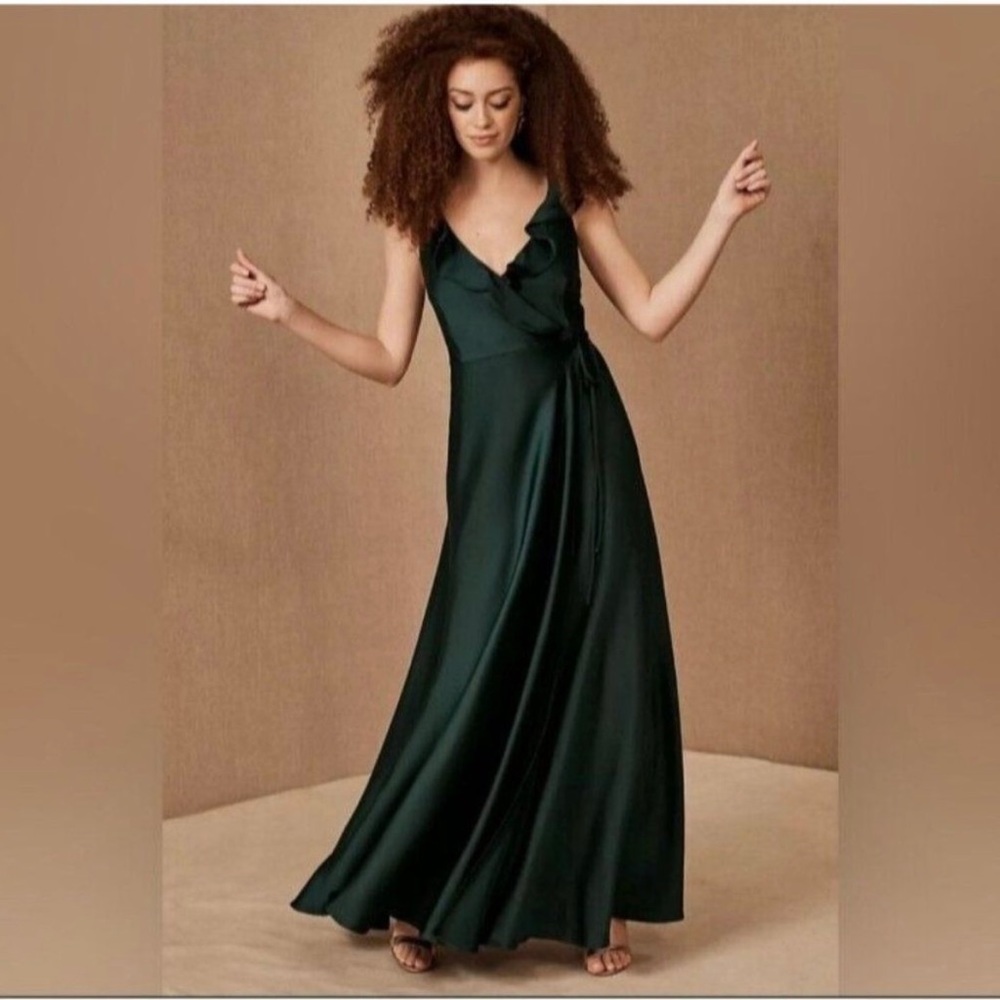 BRAND NEW WT BHLDN Tansy Dark Emerald Maxi Dress - 20W
